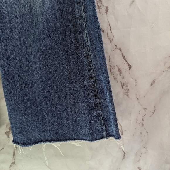 Kut From The Kloth Jean Womens 10 X 31 Bootcut Flare Distressed Frayed Hem - Picture 4 of 12